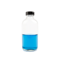 240 ml klare Boston -Glasflasche