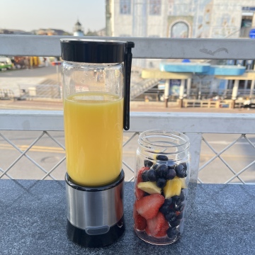 Stainless Steel Rechargeable Mini Ice Crusher Blender for Baby Food