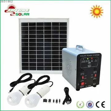 DC solar generator for household appliances