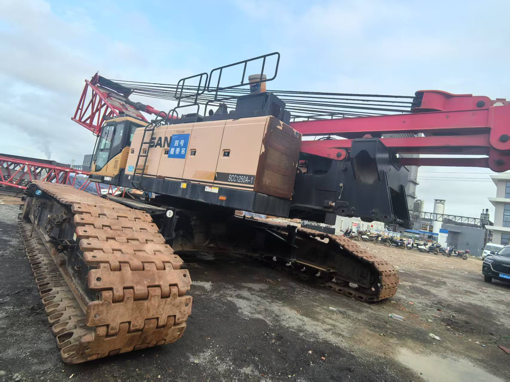used crawler crane