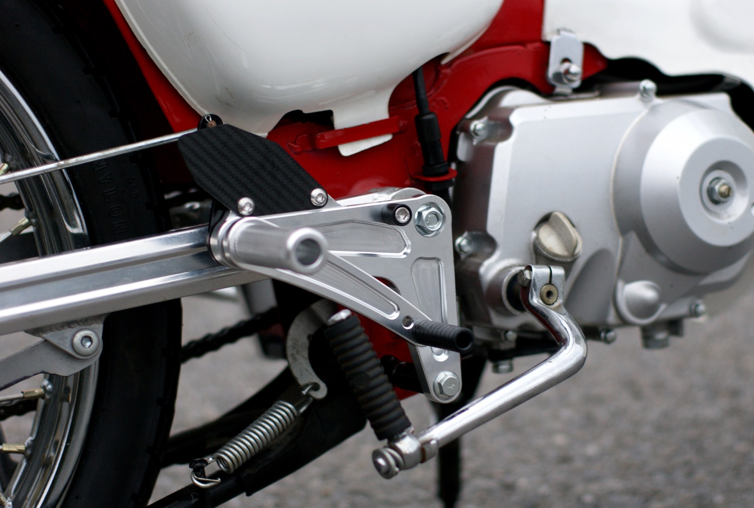 motorcycle back step kit