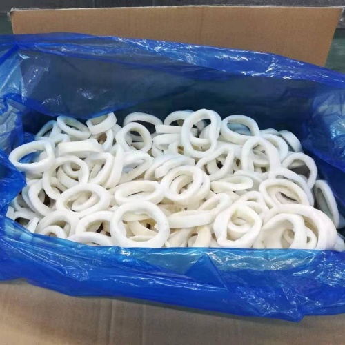 Nuovo IQF all&#39;ingrosso Frozen Illex Squid Ring 3-8cm