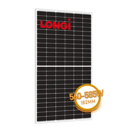 Longi 182mm 144 Half Cell Mono Solar Panels 560W-580W with TUV/IEC Certification