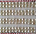 4.5-5MM Half Hole Pearl longgar manik untuk anting-anting