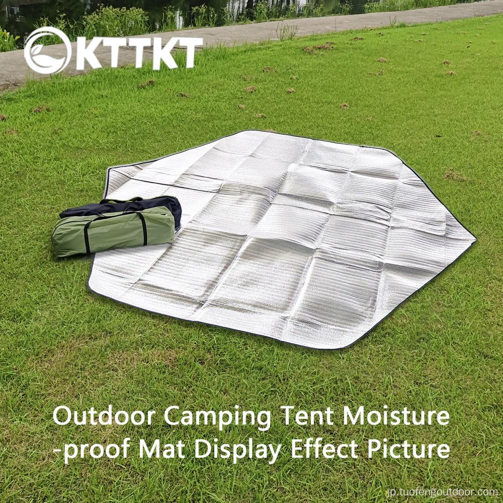 屋外キャンプ六角形のテント湿気マット