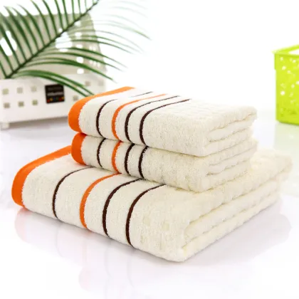 Promote sale custom plush cotton face towel