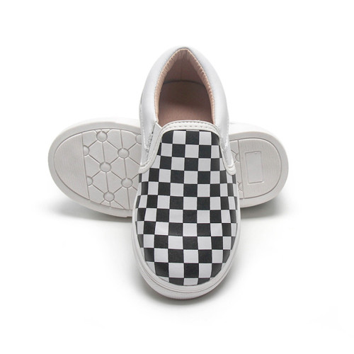 Chess Print Children Casual Shoes