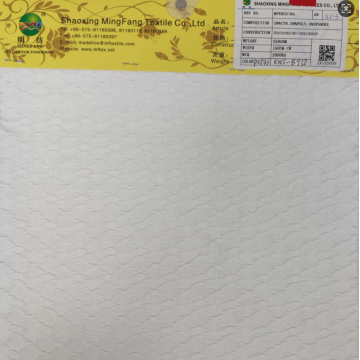 Knitted CVC spandex jersey fabric in solid