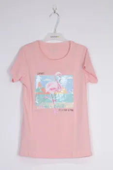 Girl's short sleeve T-shirt