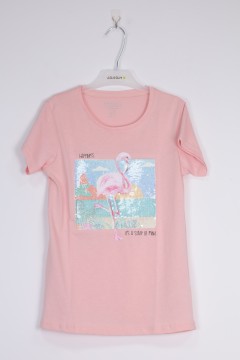 Girl's short sleeve T-shirt