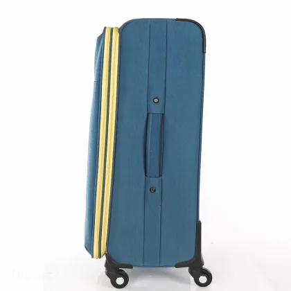 Various color light sky travel trolley luggage bag