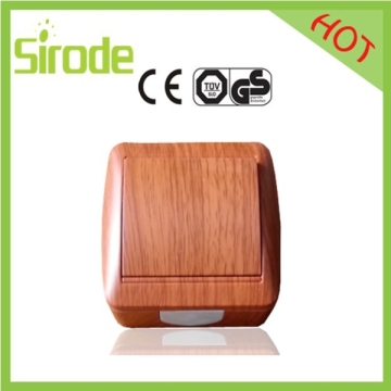 Wood Color Wall Switch