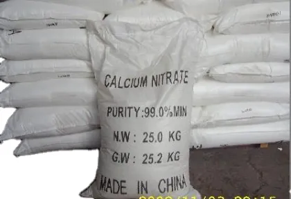 S-Saliing Calcium Salts Granular Calcium Nitrate 99% Percent