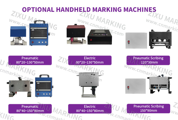 120x30mm lithium battery dot peen marking machine