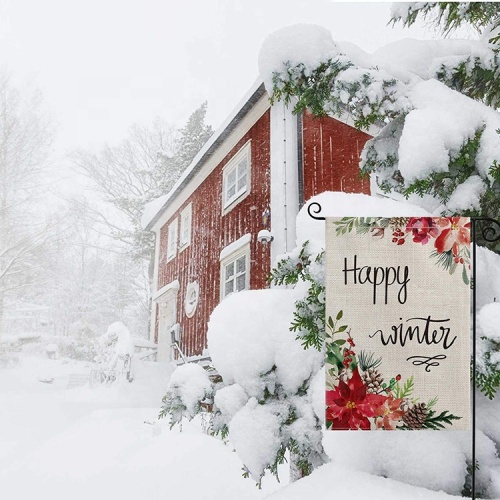 Customized Design Decorative Christmas Garden Flags