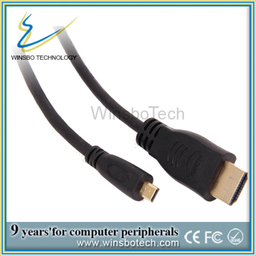 Mini HDMI to HDMI Cable for iPad &HDMI Cable China