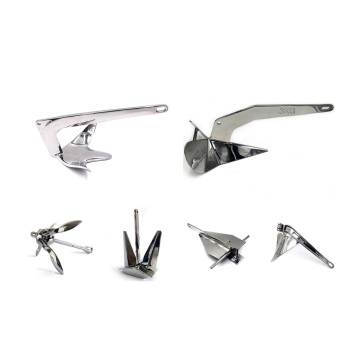 Hardware marino da 25 kg 316 in acciaio inossidabile Bruce Anchor - Specchio lucido