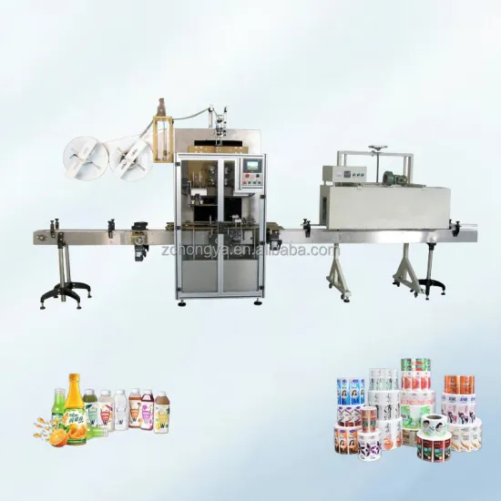 PVC Sleeve Shrink Applicator Heat Tunnel for Beer Can and Plastic Bottle Labeling Machine