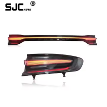 SJC Auto for Porsche Macan 95B with Middle Light Bar Assembly 2014-2017 Modified Old to New Running Light Rear Lights