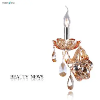 wall light crystal