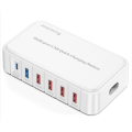 PD20W Mobile Phone Charging Station USB QC3.0 6-Ports