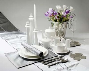 White Durable porcelain / V-SHAPE coffee set /teaset