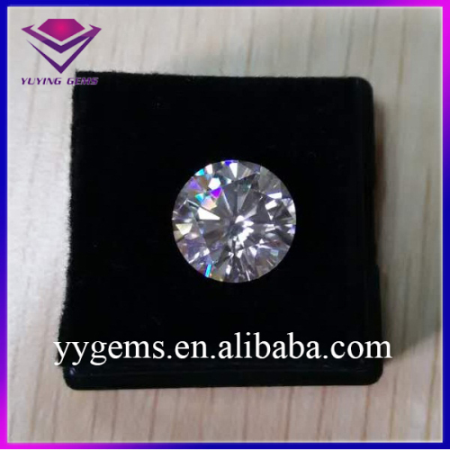 High Grade 4.0 CT G White Round VVS-VVS1 Clarity Moissanite Gemstone for Engagement Ring