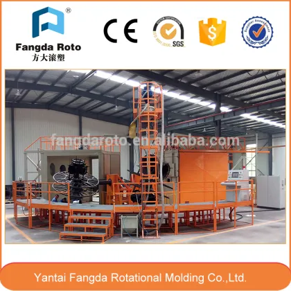 High technology carousel rotational molding machine