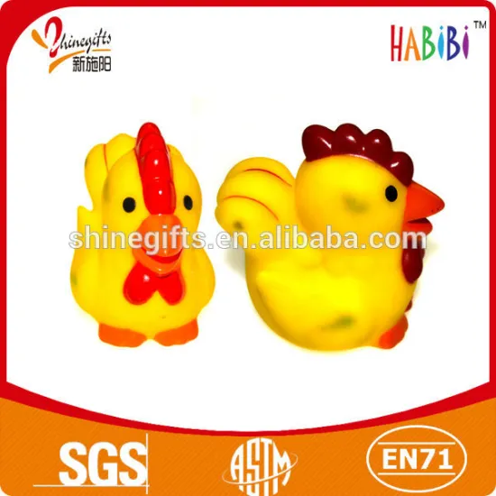 promotion cock vinyl toy for kids