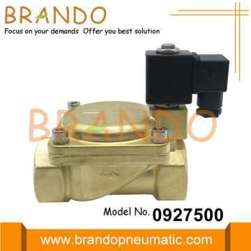 0927500 1 1/4 &#39;&#39; Normalde kapalı pirinç solenoid valf