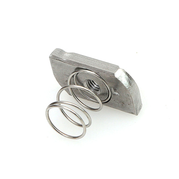 Wholesale Threaded Galvanized and Zinc Plated Stainless Steel Spring Channel Nuts: Applications in Plumbing, Electrical, and Mining