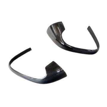 NOVIT STYLE DRY CARBON FIBER SIDE MIRRORS COVERS FOR 2020-2022 FERRARI ROMA: Enhance Your Luxury Sports Car with Premium Accessories