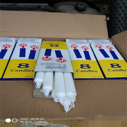 Ethiopia market little white house candles