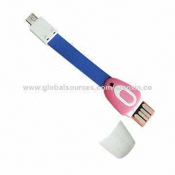 Micro USB Cable with SD Card Reader