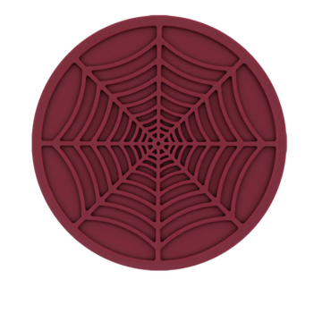 Round Spider Silicone Drink Coasters Gummi Place Mats