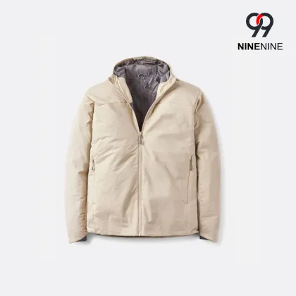 Men`s Hooded Thick Down Puffer Jacket