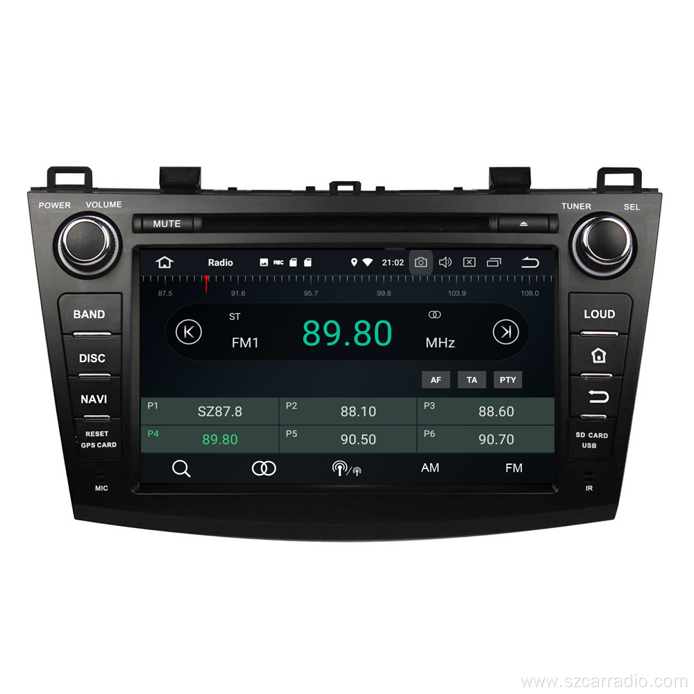 Multimedia Player Unit for MAZDA 3 2009-2012