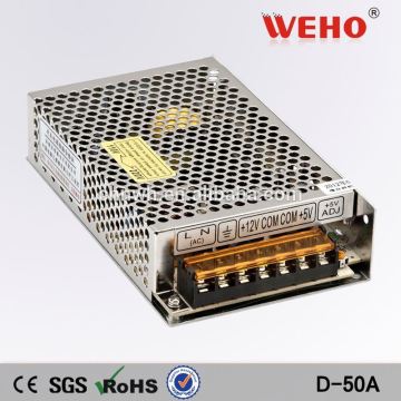 Dual output switching power supply 5v 12v smps 6a 2a 5v 12v power supply