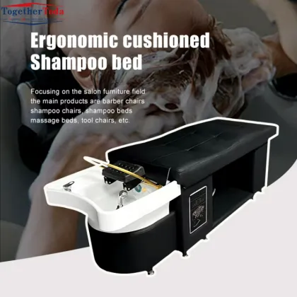 Convenient Massage and Hair Washing Bed