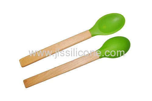 Plastic Handled Kitchen Tools Silicone Spoon 