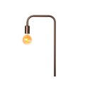 Black influencer living room floor lamp