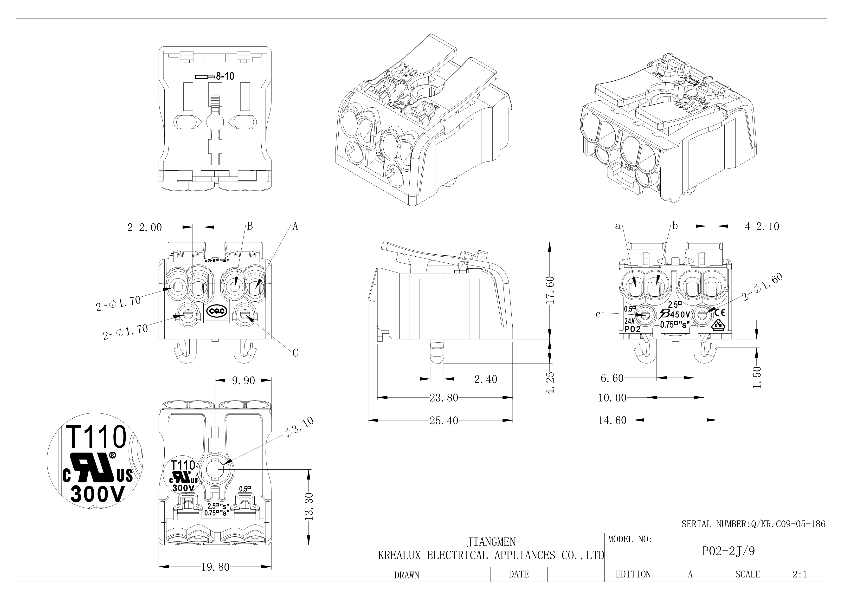 Wire Connectors Plug Kit