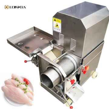 Máquina de fileteado de pescado de acero inoxidable - Separador de hueso de carne de pescado Lonkia y molinillo