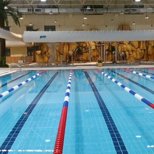 Application of Bag Air Duct in Swimming Pool