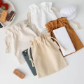 Eco Friendly Durable Small Cotton Drawstring Gift Bag