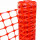 Barricade plastic orange warning safety net fence