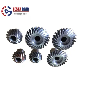 90 Degree Spiral Bevel Gears - Small Mini Bevel Gears