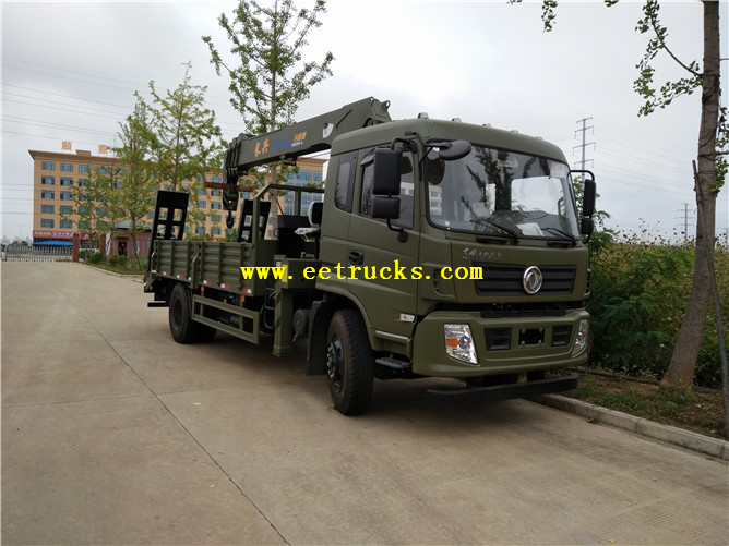 Dongfeng 8ton Light Duty Crane Trucks