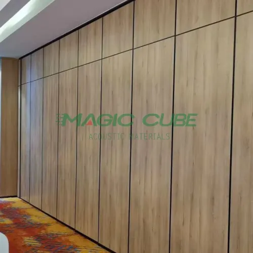 Acoustic Wooden soundproof movable wall