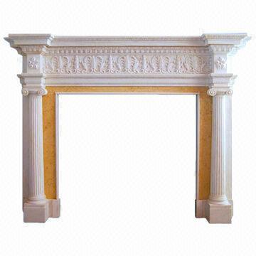 55*63*16-inch Fireplace Mantel, Suitable for Indoor Decoration Purposes